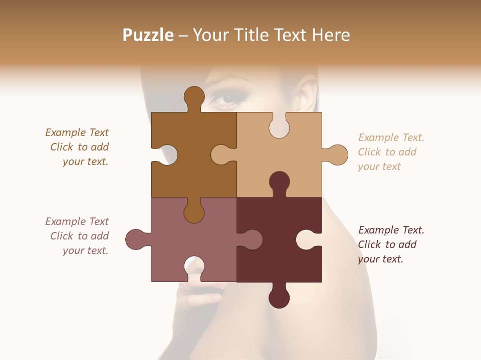 Model Purity Female PowerPoint Template