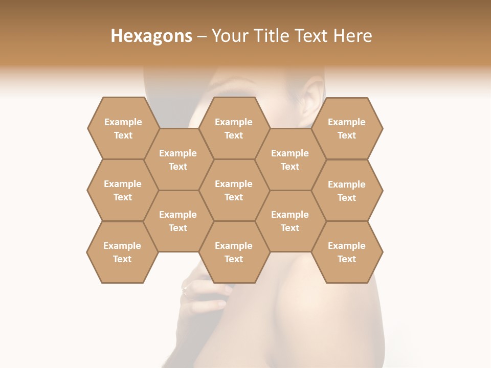 Model Purity Female PowerPoint Template