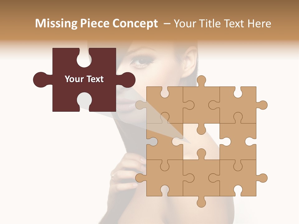 Model Purity Female PowerPoint Template