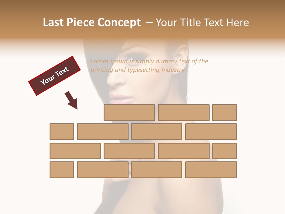 Model Purity Female PowerPoint Template