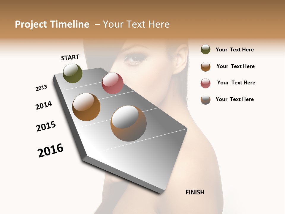 Model Purity Female PowerPoint Template