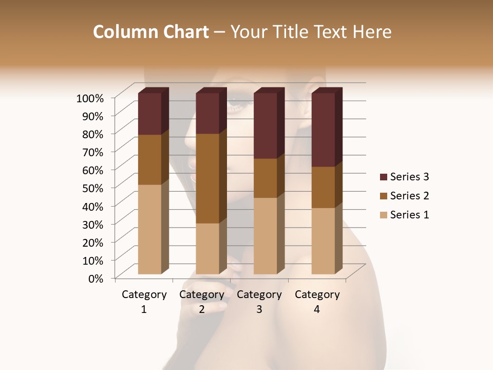 Model Purity Female PowerPoint Template