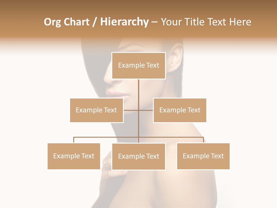 Model Purity Female PowerPoint Template