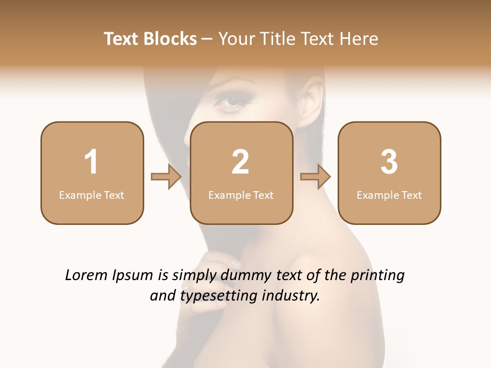 Model Purity Female PowerPoint Template