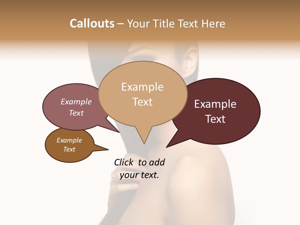 Model Purity Female PowerPoint Template