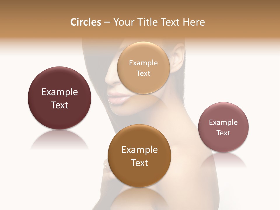 Model Purity Female PowerPoint Template