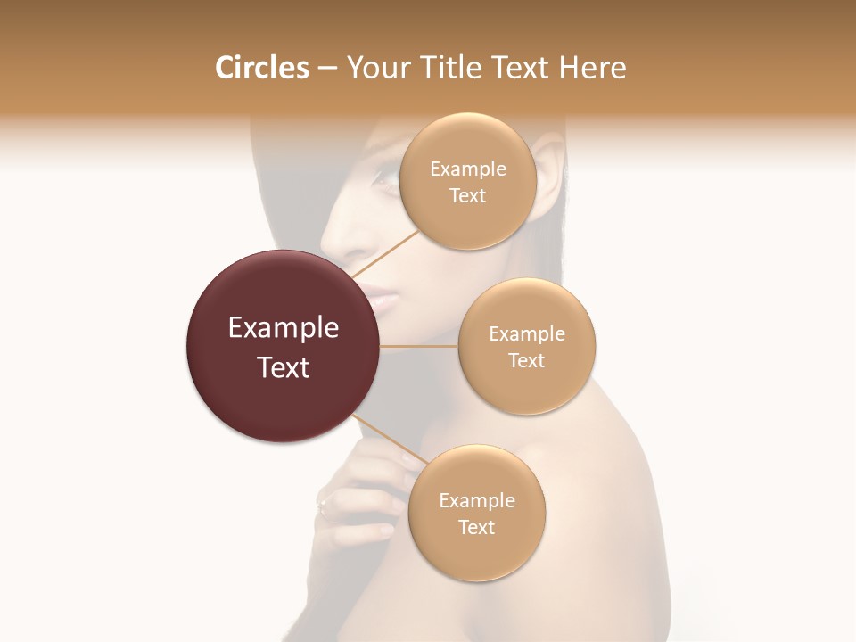 Model Purity Female PowerPoint Template