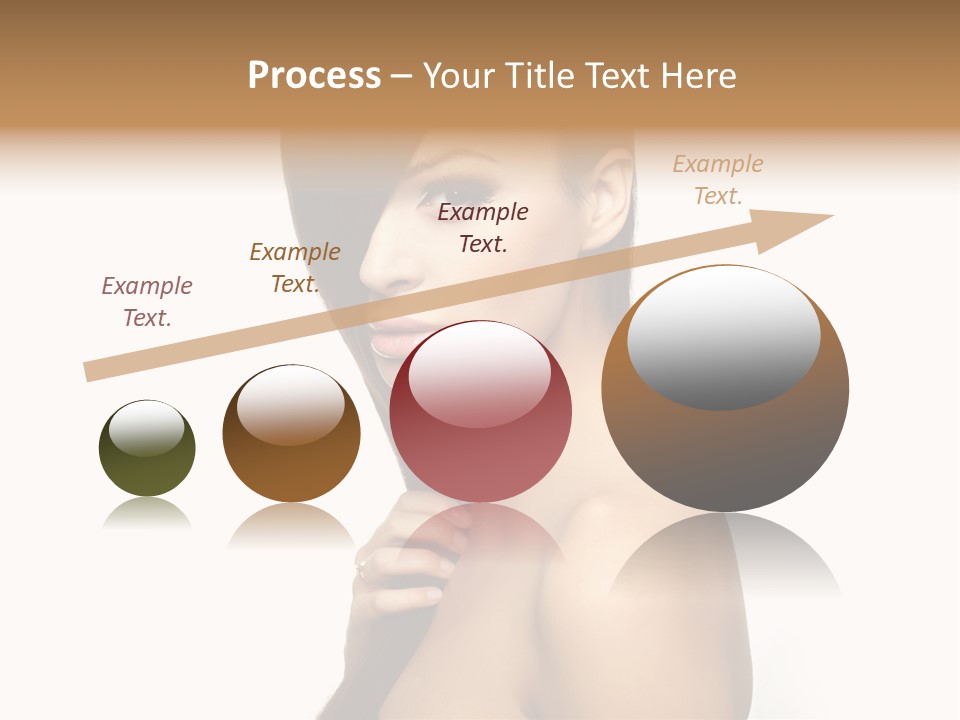 Model Purity Female PowerPoint Template