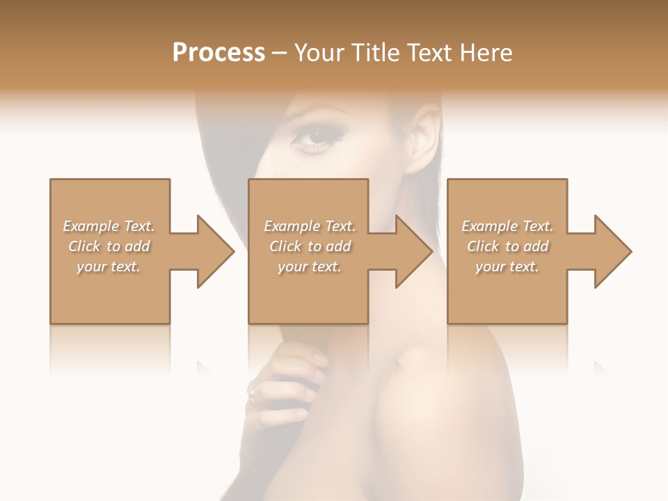 Model Purity Female PowerPoint Template