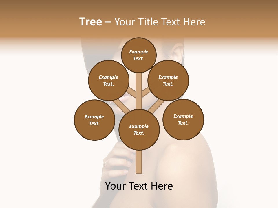 Model Purity Female PowerPoint Template