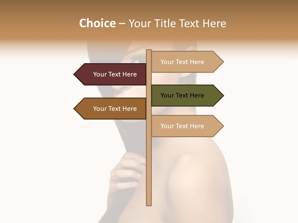 Model Purity Female PowerPoint Template