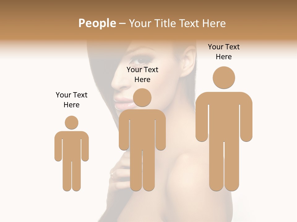 Model Purity Female PowerPoint Template