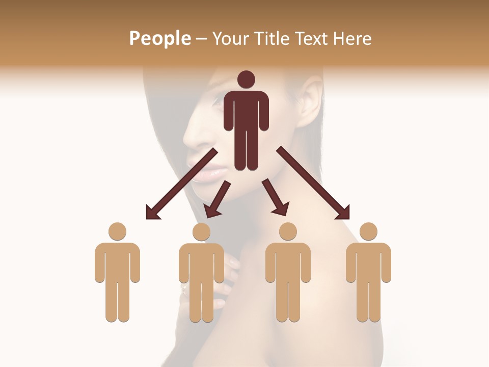 Model Purity Female PowerPoint Template