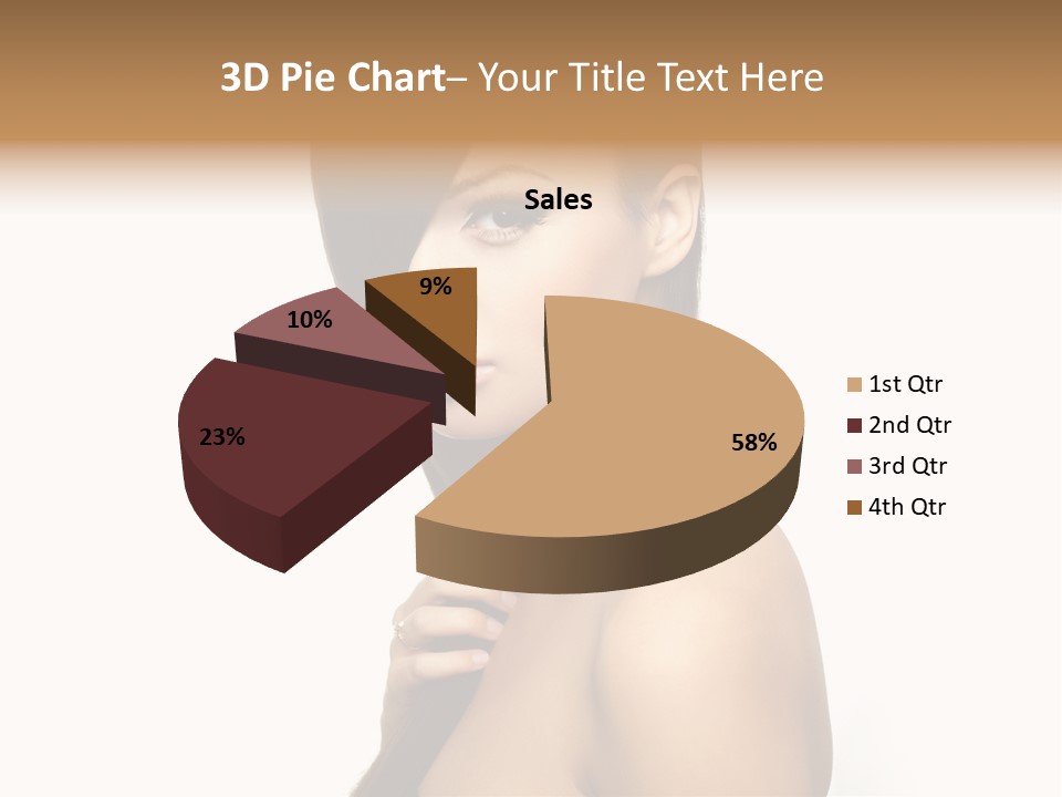 Model Purity Female PowerPoint Template