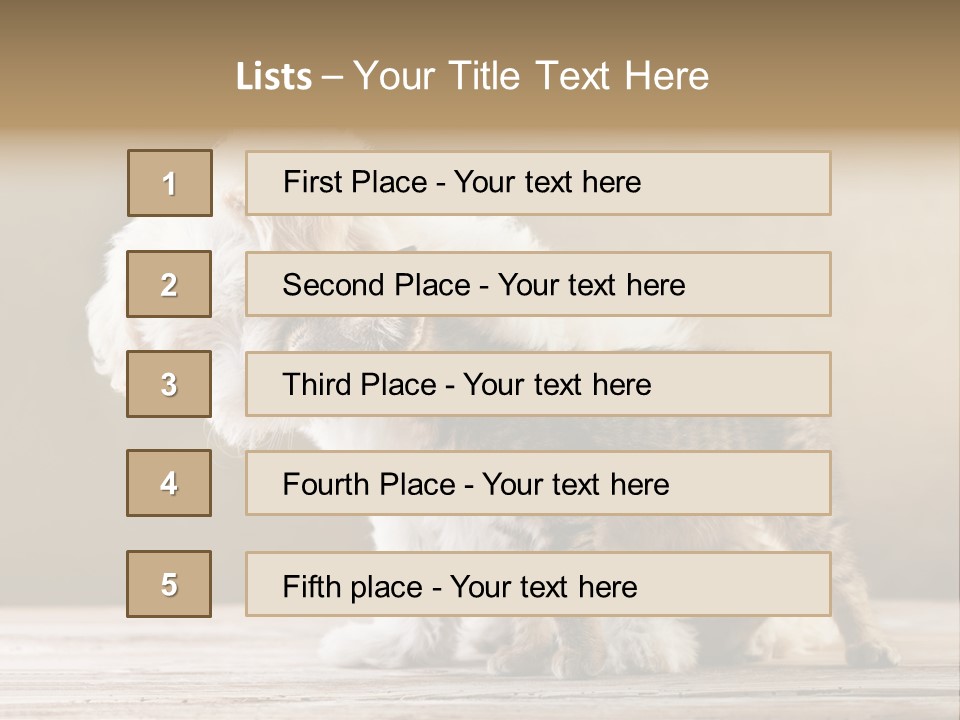 Lovely Tiny Youth PowerPoint Template