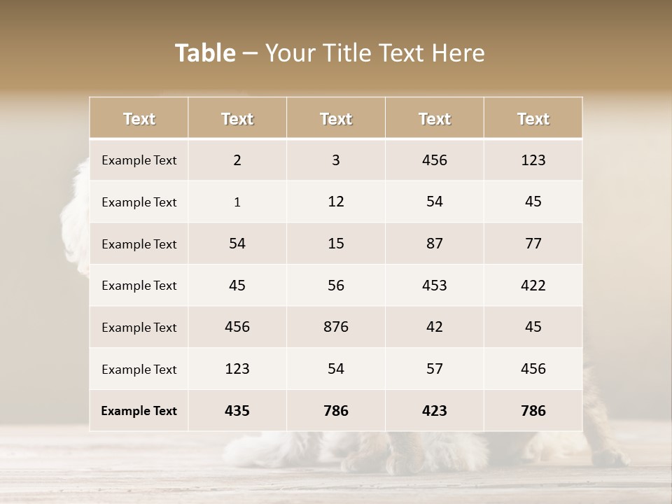 Lovely Tiny Youth PowerPoint Template