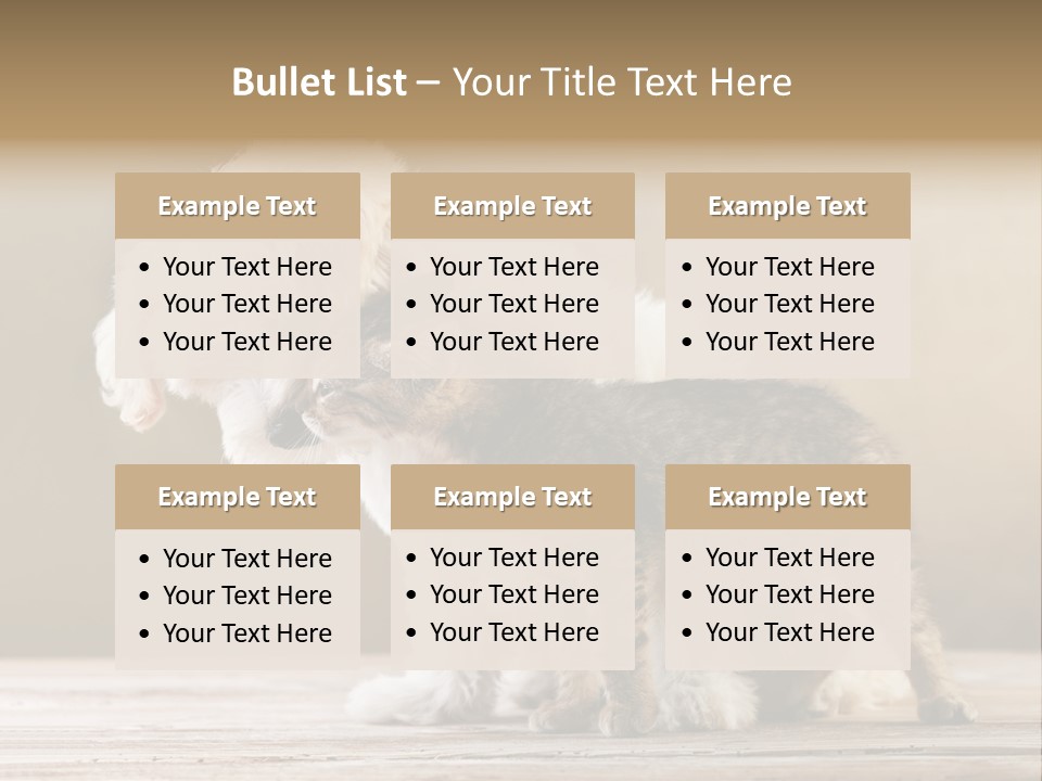 Lovely Tiny Youth PowerPoint Template