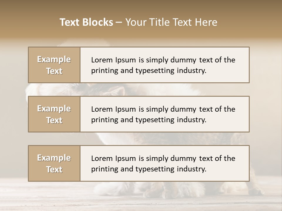 Lovely Tiny Youth PowerPoint Template
