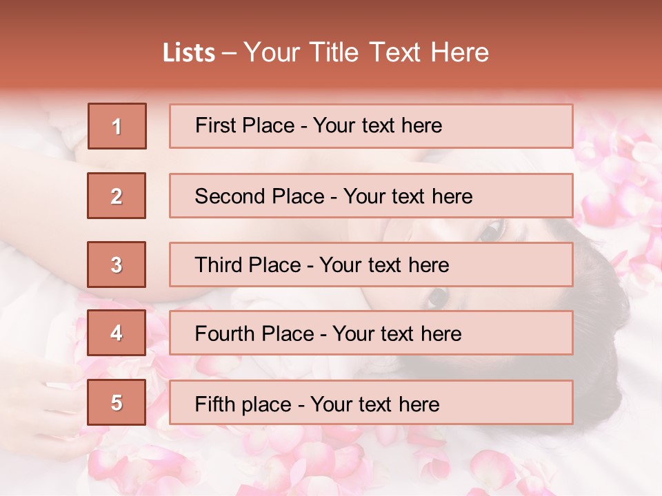 Beauty Health Treatment PowerPoint Template