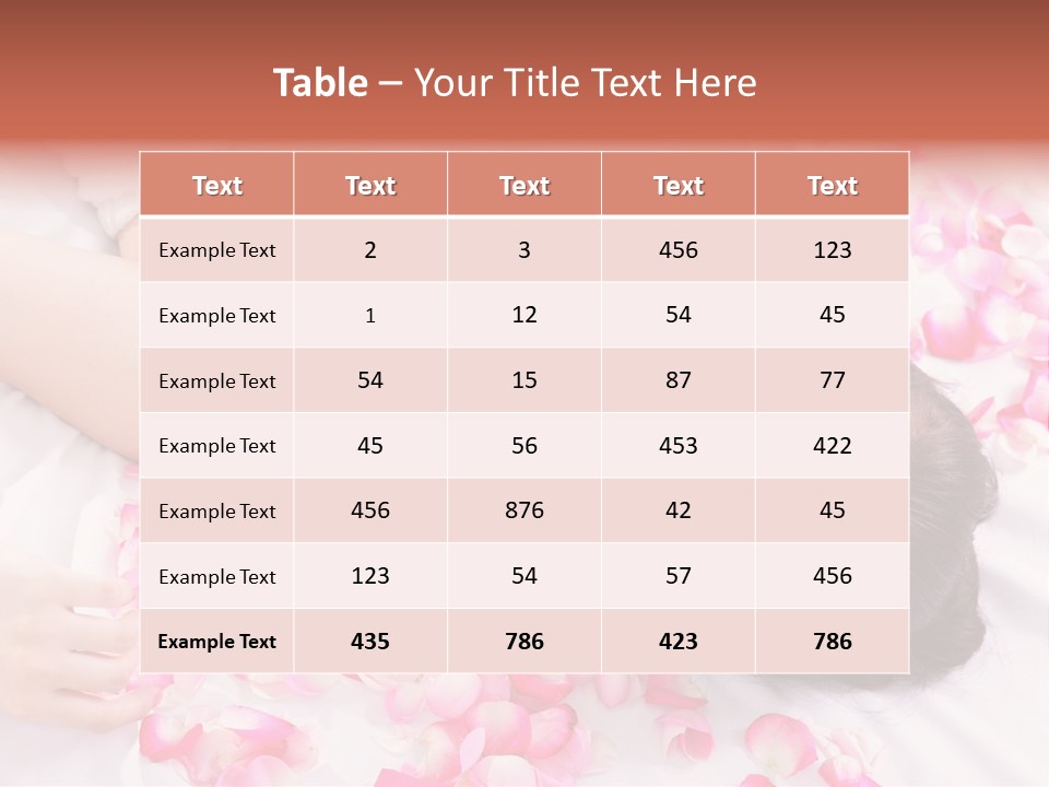 Beauty Health Treatment PowerPoint Template