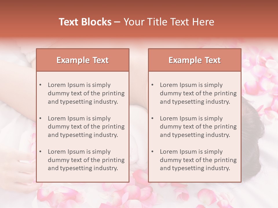 Beauty Health Treatment PowerPoint Template