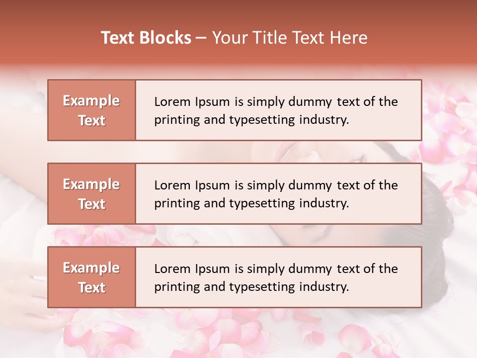 Beauty Health Treatment PowerPoint Template