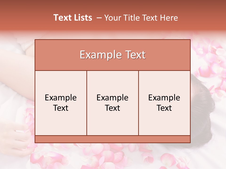 Beauty Health Treatment PowerPoint Template