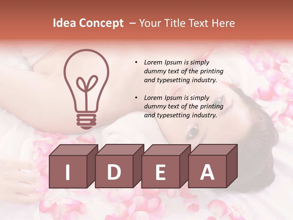 Beauty Health Treatment PowerPoint Template