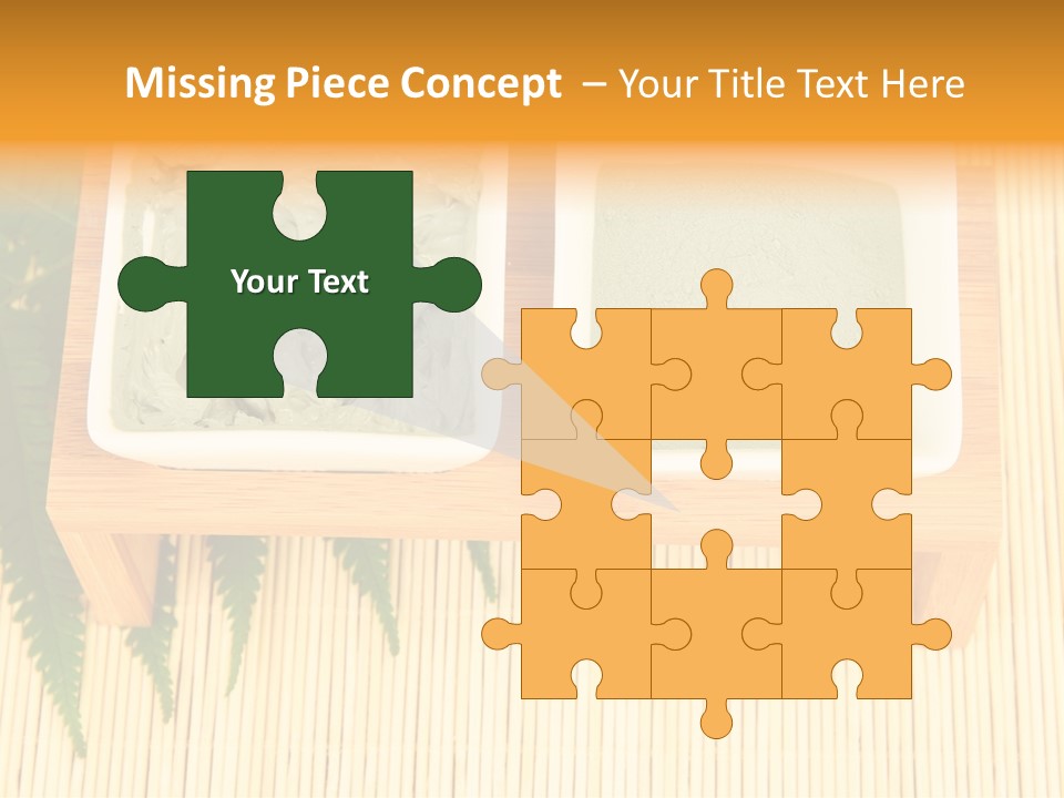 Bowl Wet White PowerPoint Template