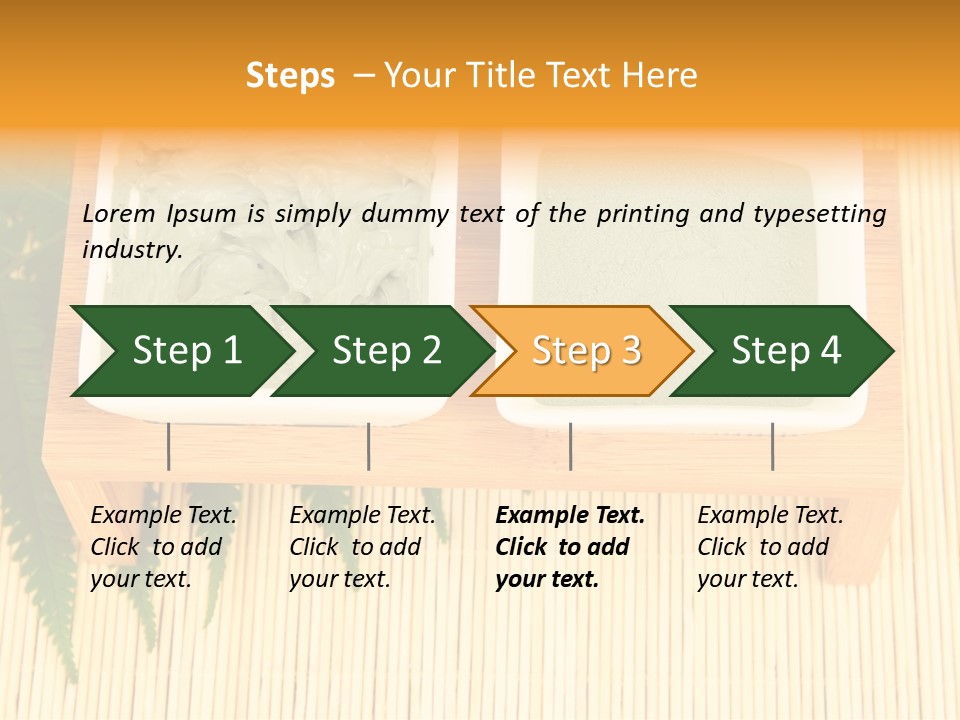 Bowl Wet White PowerPoint Template