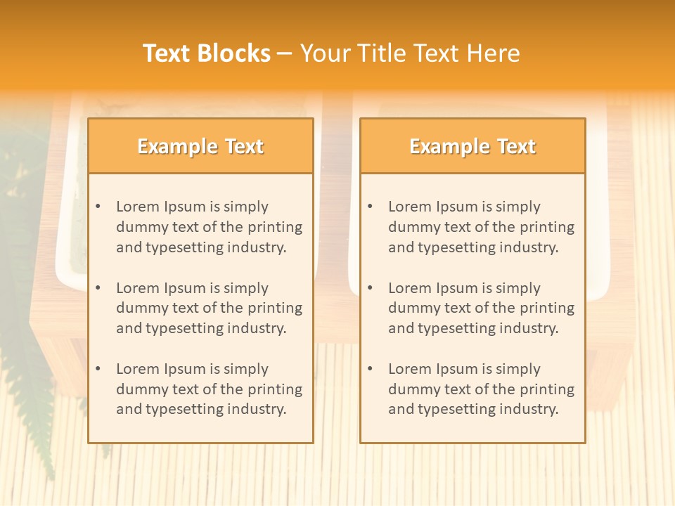 Bowl Wet White PowerPoint Template