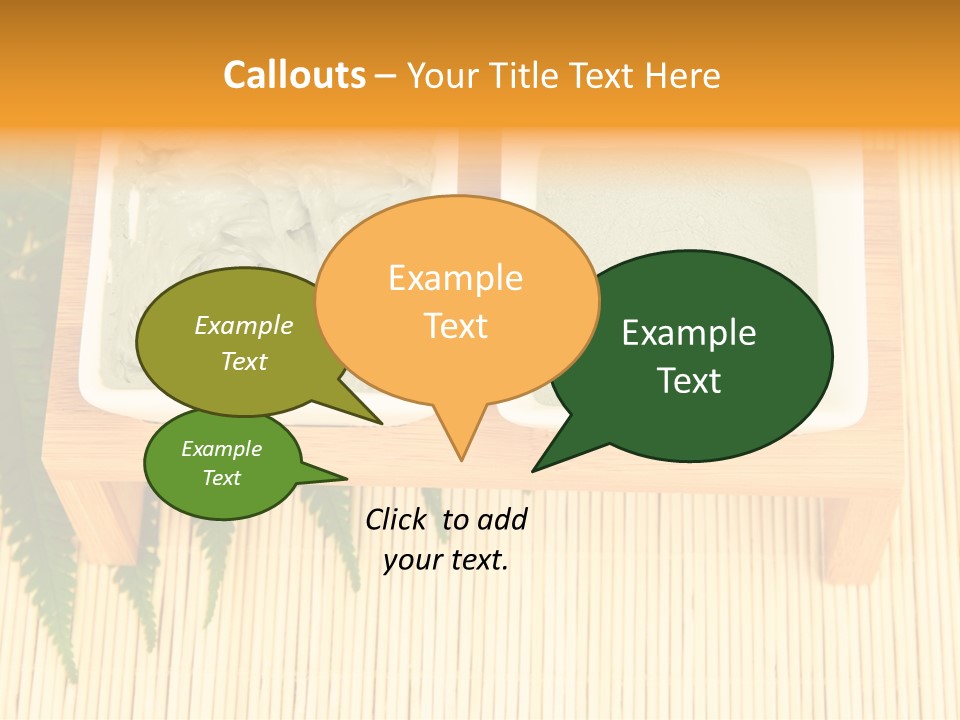 Bowl Wet White PowerPoint Template