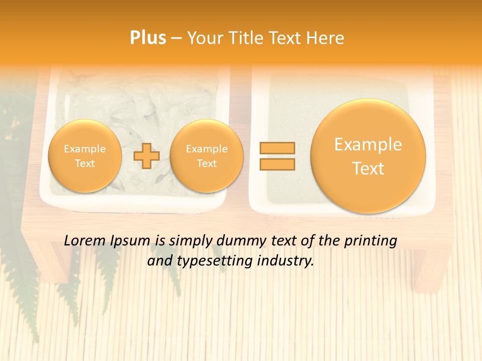 Bowl Wet White PowerPoint Template