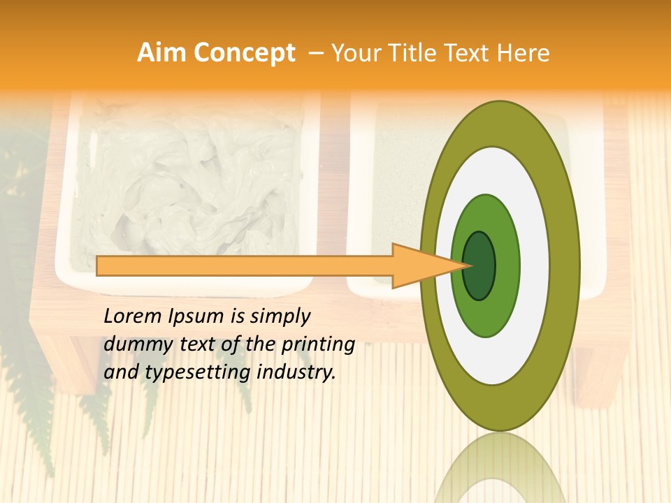 Bowl Wet White PowerPoint Template