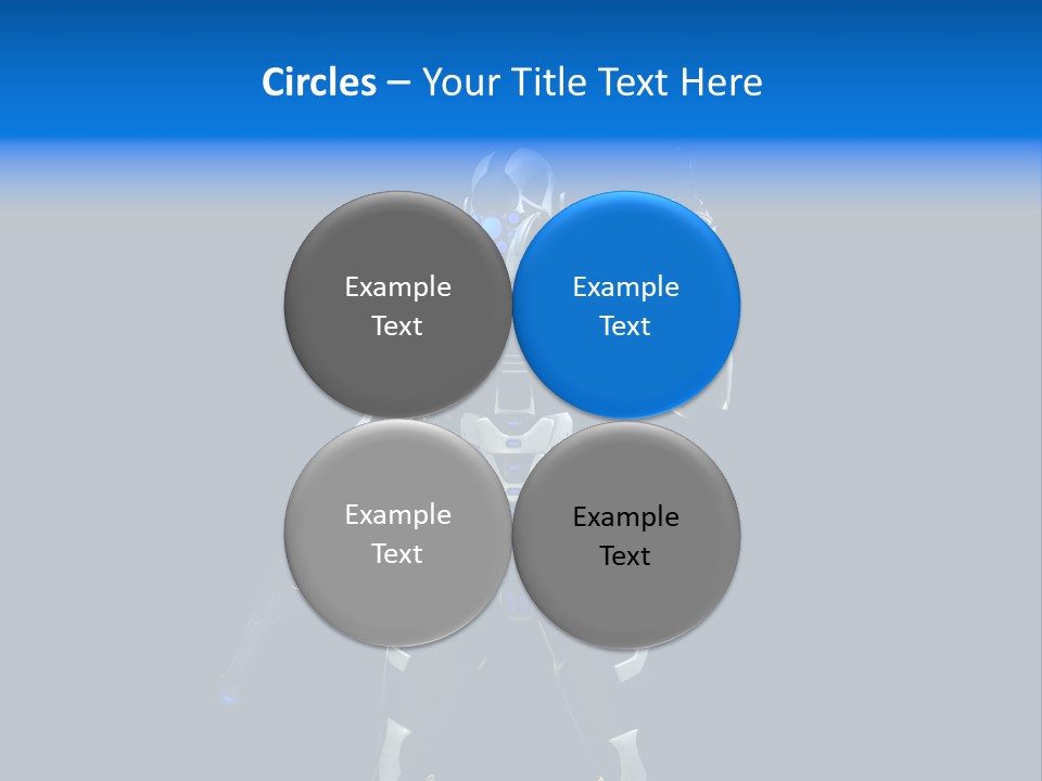 Army Illustration Science PowerPoint Template