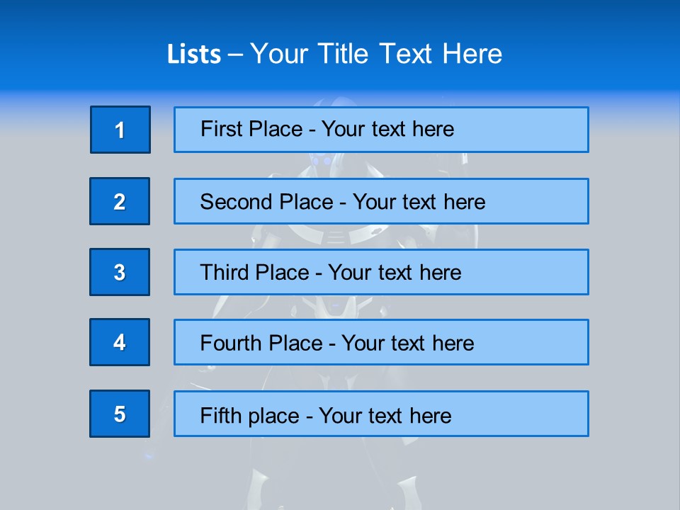 Army Illustration Science PowerPoint Template