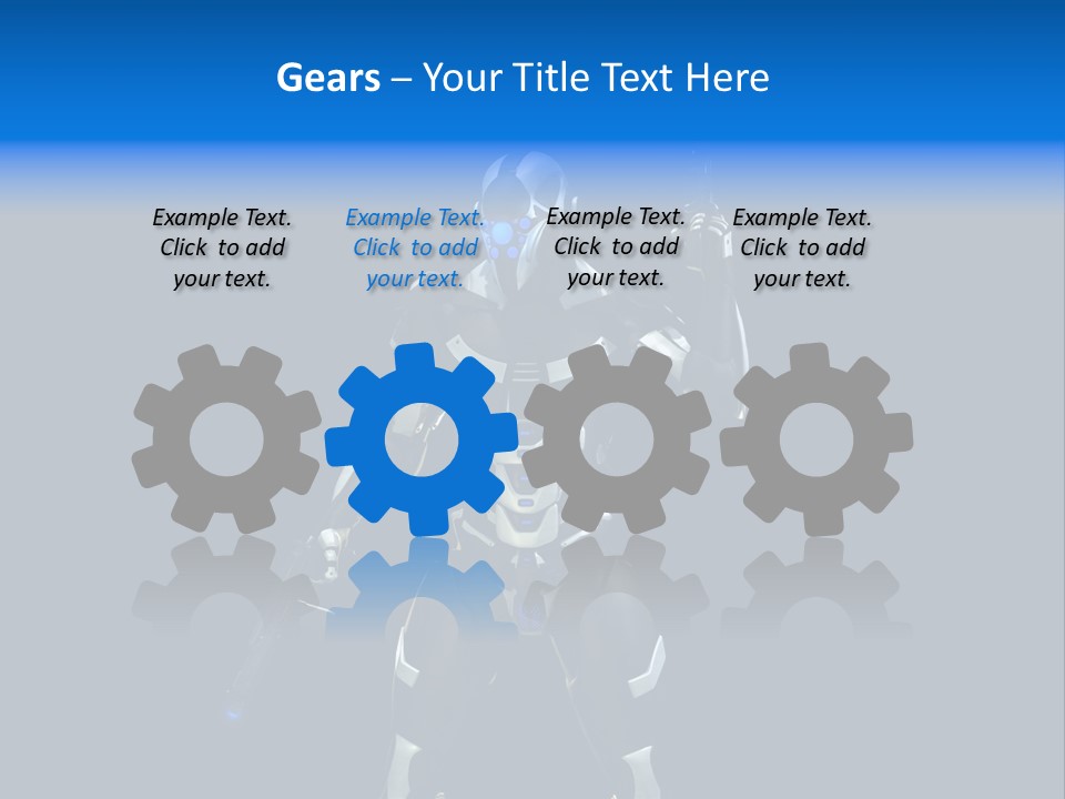 Army Illustration Science PowerPoint Template