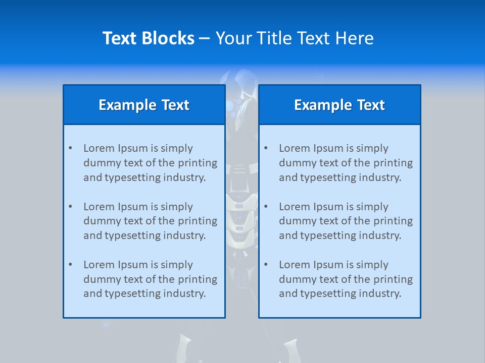 Army Illustration Science PowerPoint Template