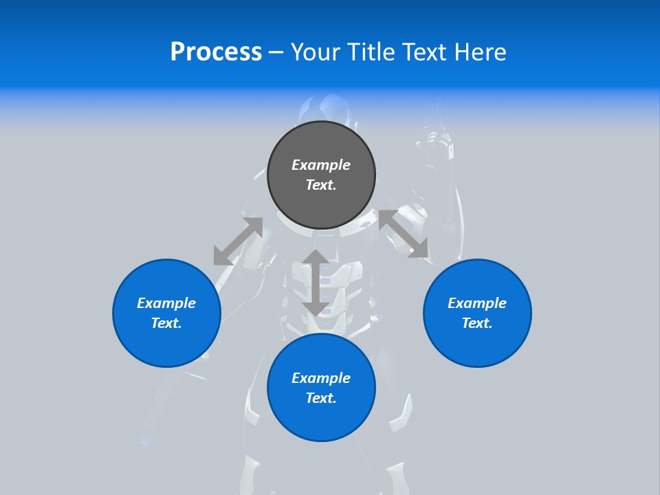 Army Illustration Science PowerPoint Template
