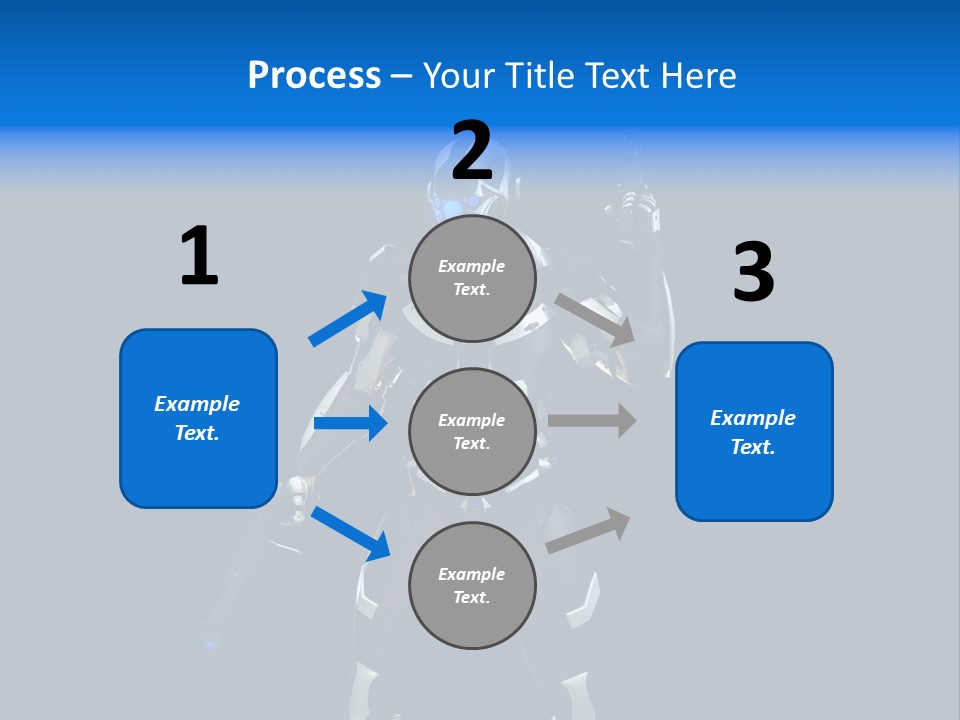 Army Illustration Science PowerPoint Template