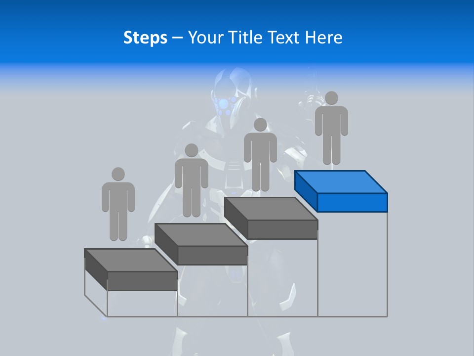 Army Illustration Science PowerPoint Template