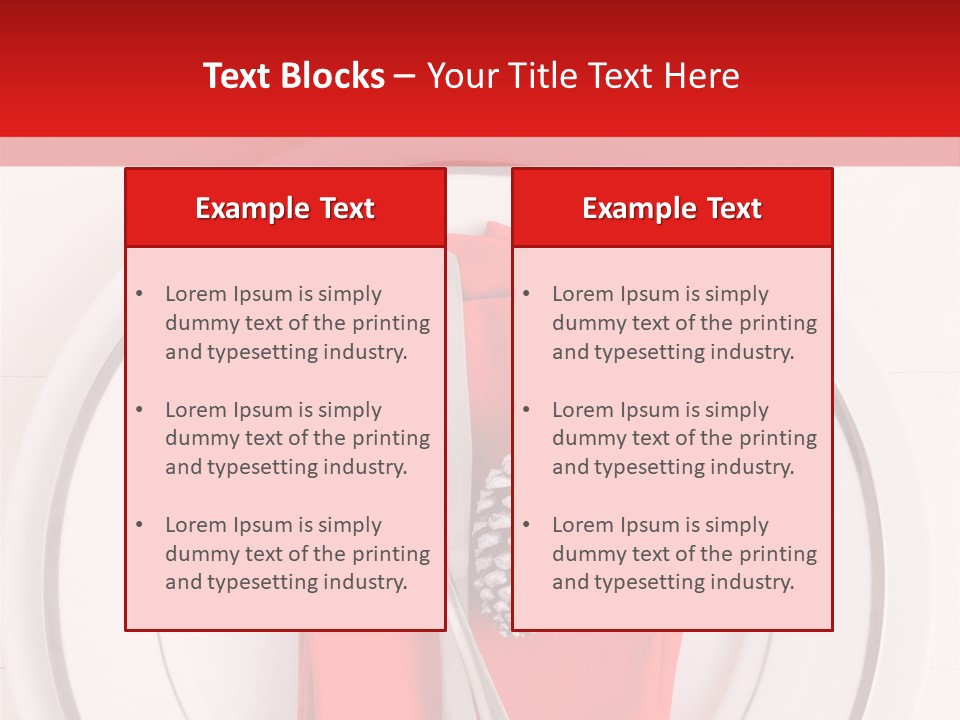 Minimal Seasonal Decoration PowerPoint Template