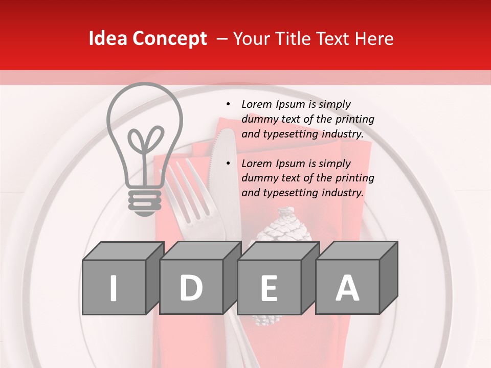 Minimal Seasonal Decoration PowerPoint Template