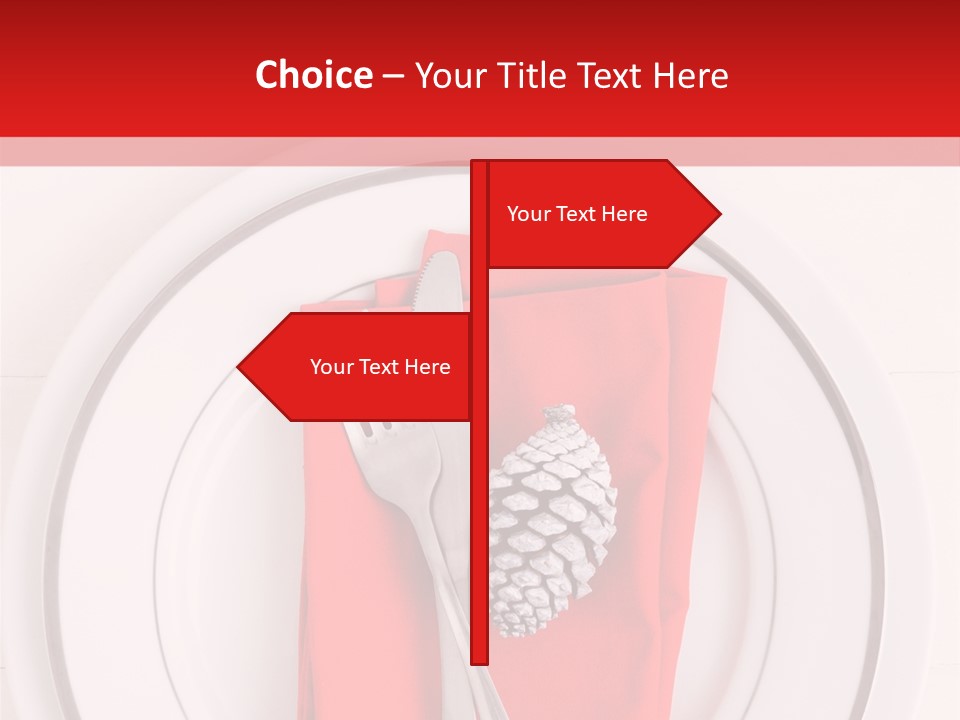 Minimal Seasonal Decoration PowerPoint Template