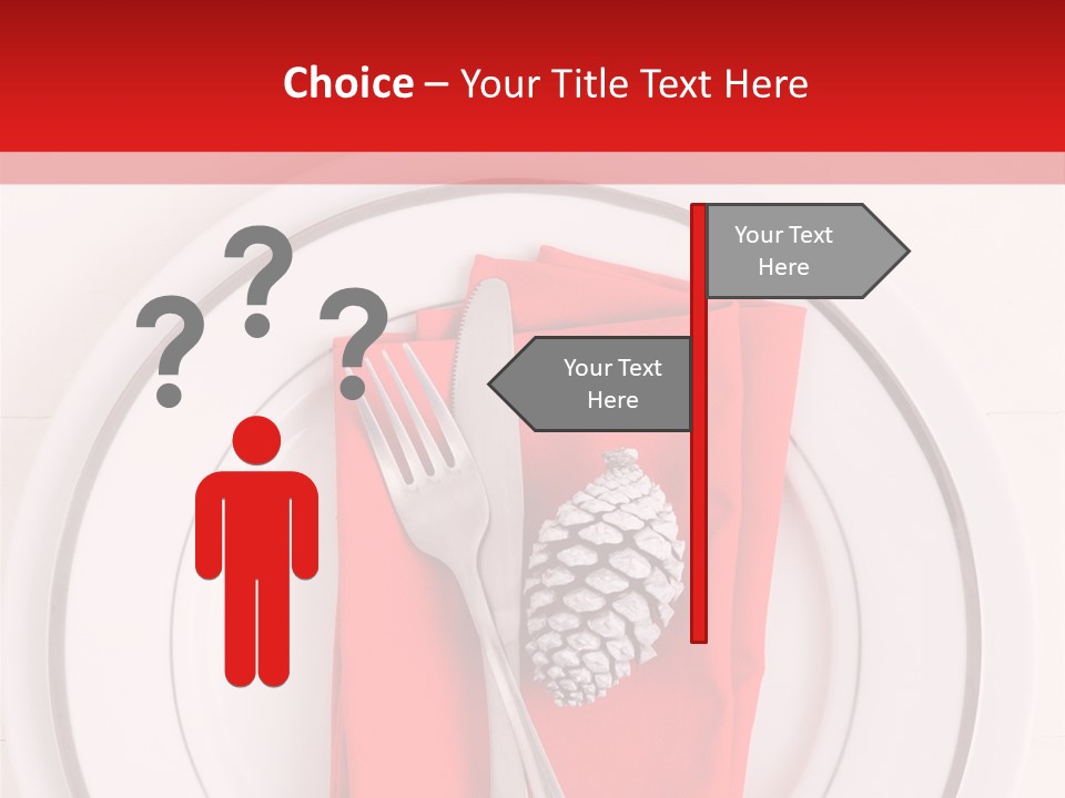 Minimal Seasonal Decoration PowerPoint Template