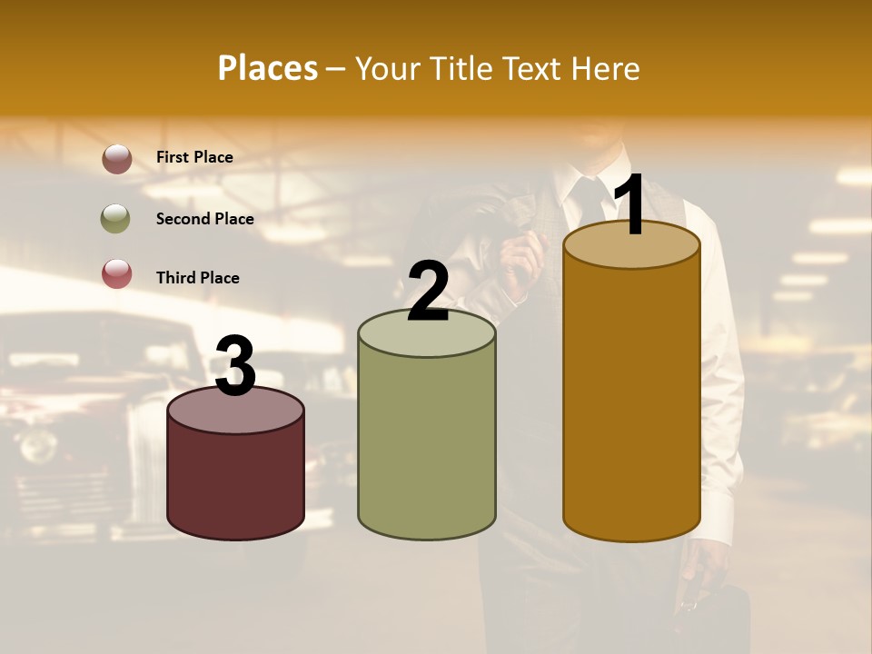 Businessman Boss Successful PowerPoint Template