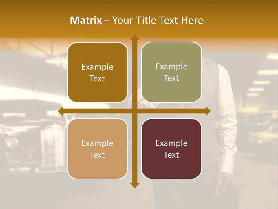 Businessman Boss Successful PowerPoint Template