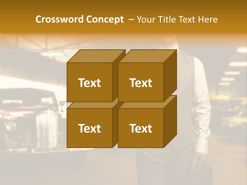 Businessman Boss Successful PowerPoint Template
