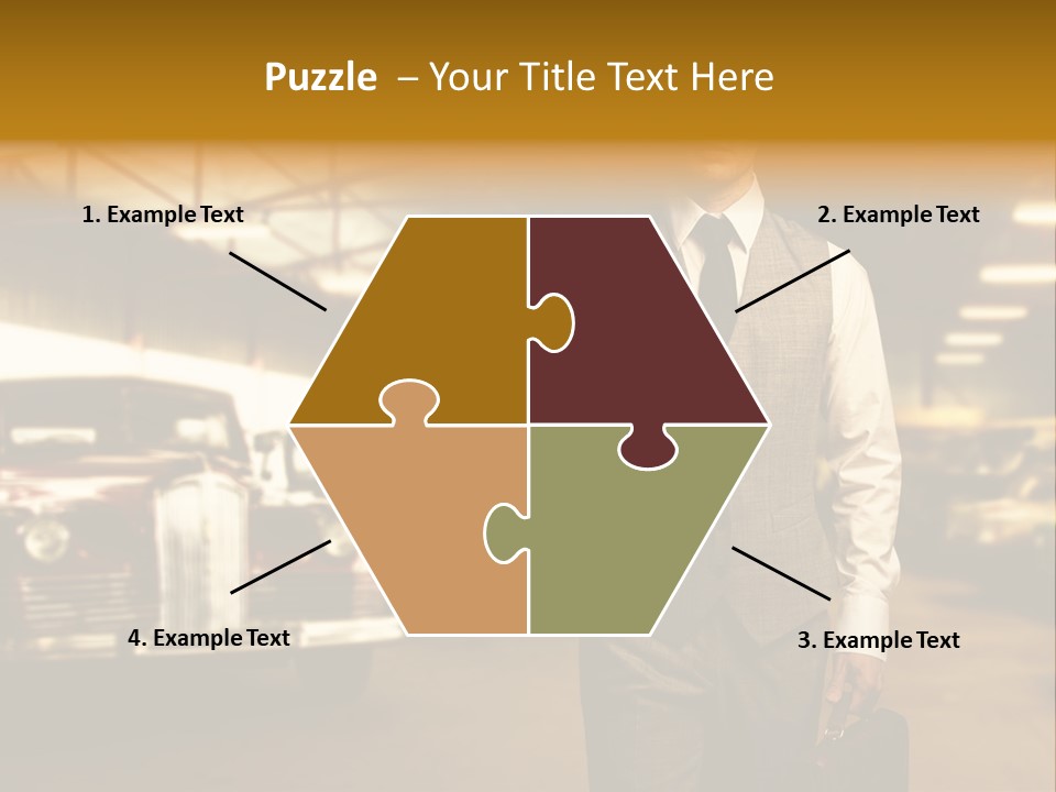 Businessman Boss Successful PowerPoint Template