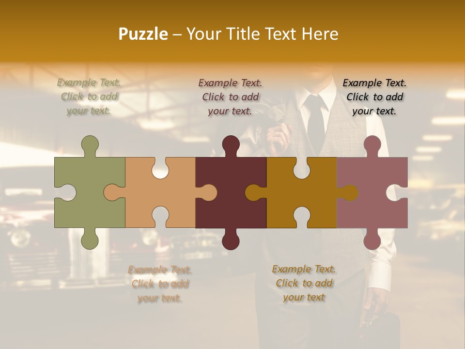 Businessman Boss Successful PowerPoint Template